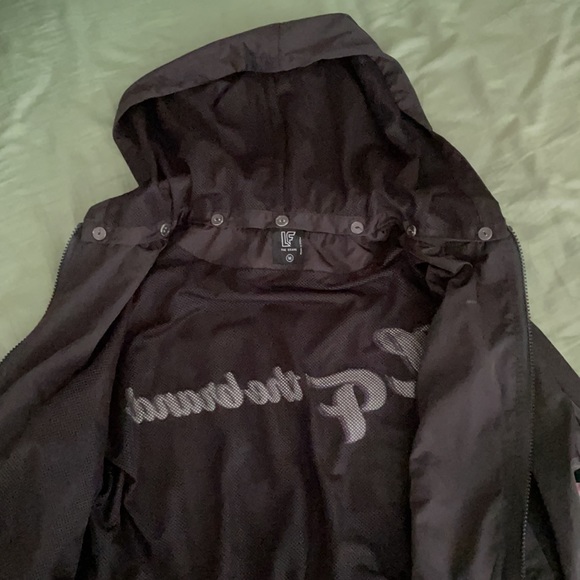 LF the Brand Tracksuit w Windbreaker & Track Pants Joggers Logo Striped Zip Up - Picture 10 of 15